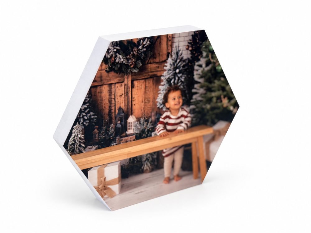 Hexagono PVC-Madera